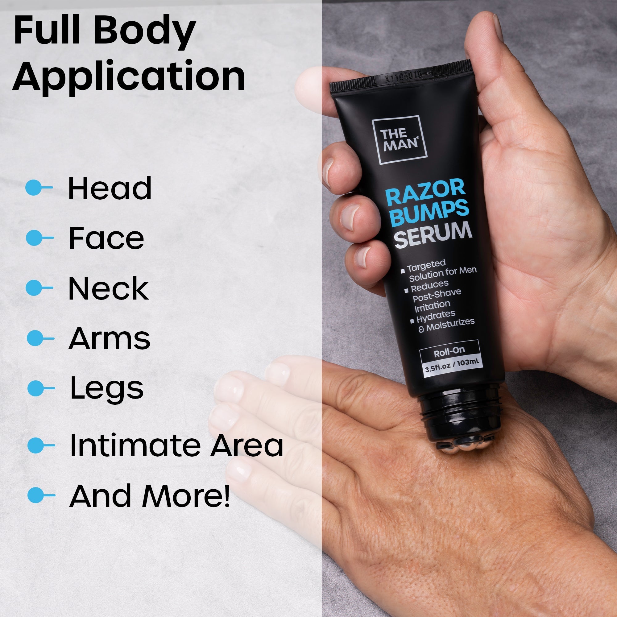 The Man Razor Bumps Serum by Vanibiss