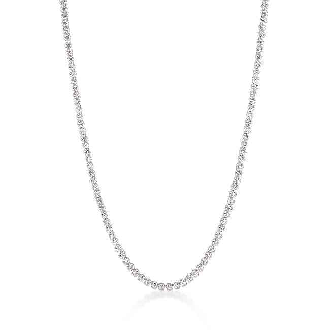 Long Elegant Cubic Zirconia Necklace