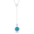 Lori 10.9ct CZ Classic Drop Lariat Necklace