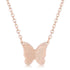 Breanne Stainless Steel Butterfly Necklace