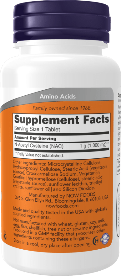 NAC 1000mg by Country Life Natural Foods