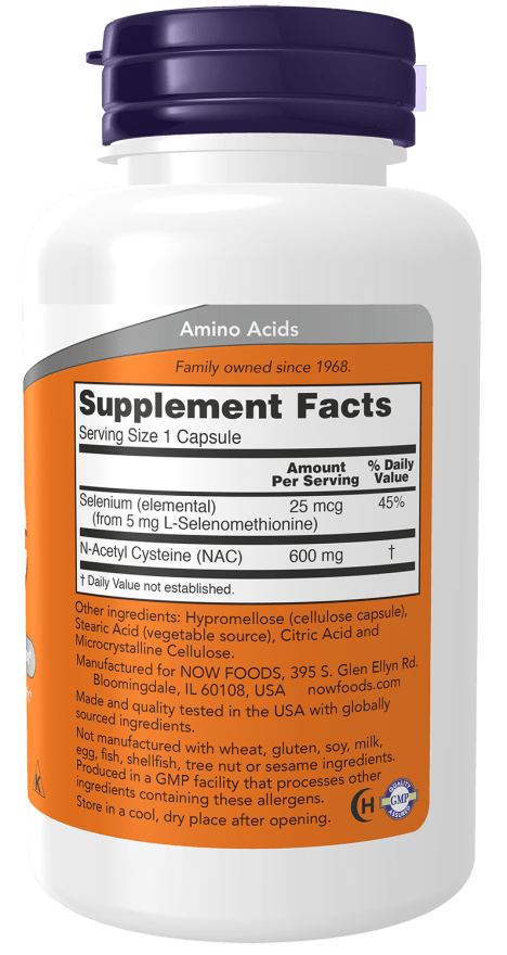 NAC 600mg by Country Life Natural Foods