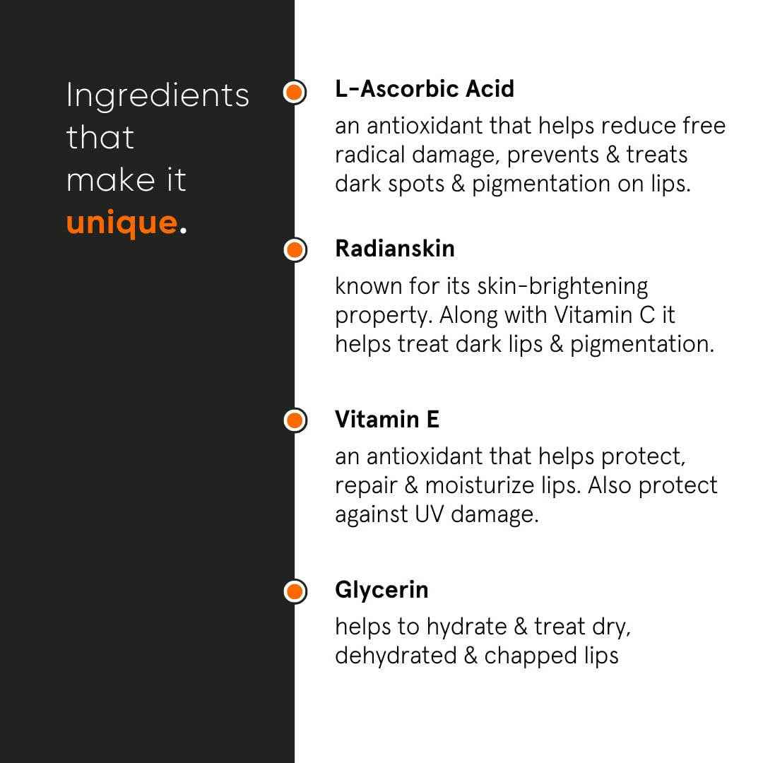 Minimalist 8% L-Ascorbic Acid Lip Treatment Balm