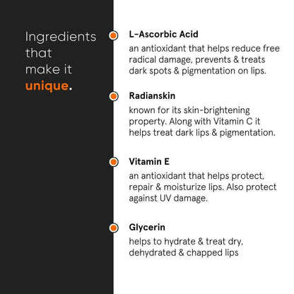 Minimalist 8% L-Ascorbic Acid Lip Treatment Balm