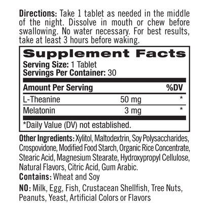 Natrol 3 A.M. Melatonin Fast Dissolve Tablets – Lavender Vanilla | 60ct by Top Vita Shop