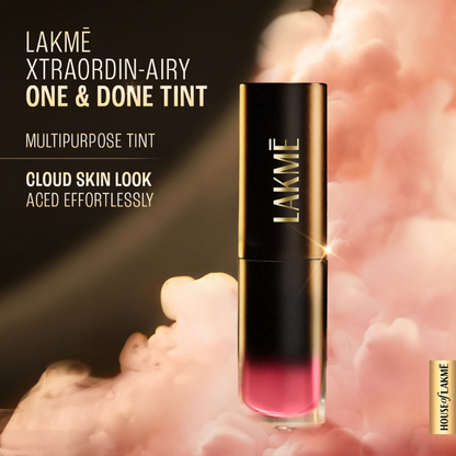 Lakme Xtraordin-Airy One-And-Done Lip, Eye &amp; Cheek Tint - Bubblegum Blush