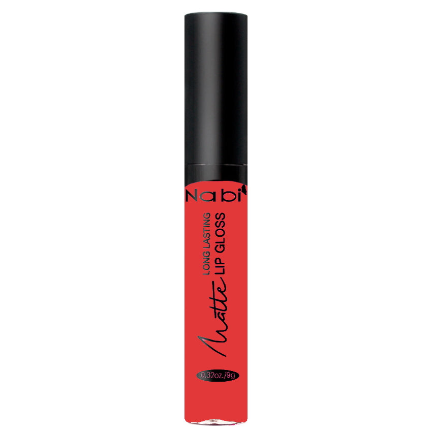 Nabi Cosmetics Matte Lip Gloss - Red 