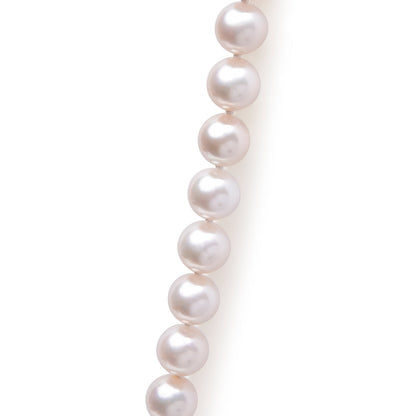 14K Yellow Gold 8.0x8.5mm Akoya Pearl Strand Necklace by Bids.com