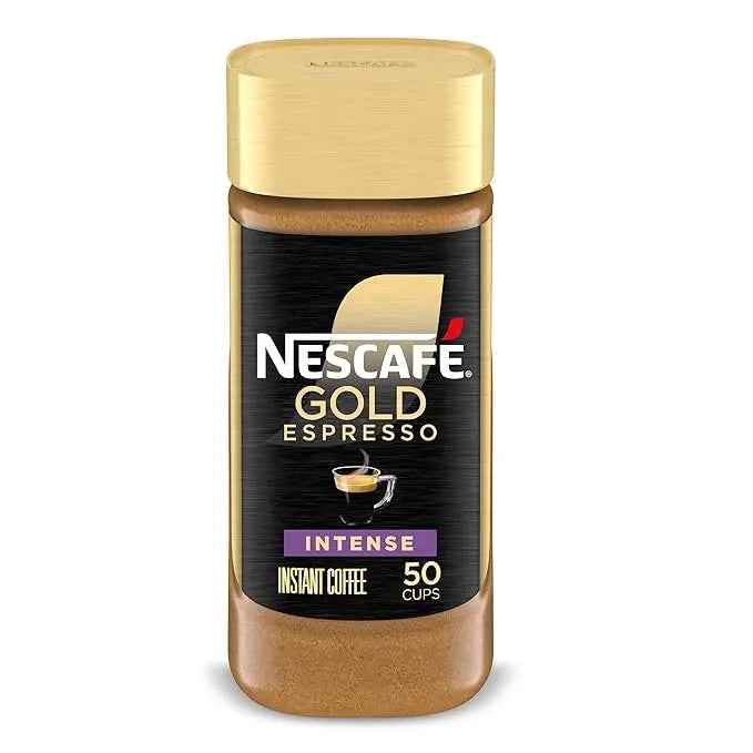 NESCAFÉ Gold Espresso – Smooth, Intense Instant Coffee for Café-Style Flavor at Home