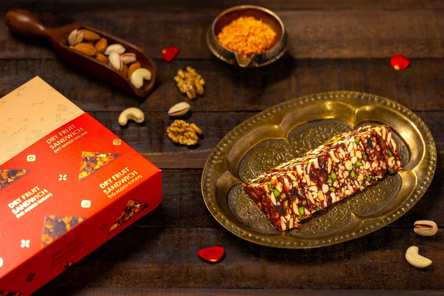 Almond House Dry Fruit Sandwich (Without Sugar) (MAP)