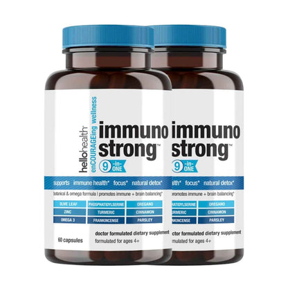 9-in-1 Immune Support Natural &amp; Detox capsules