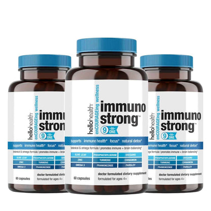 9-in-1 Immune Support Natural &amp; Detox capsules