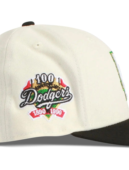 New Era 5950 La Dodgers "100Th Anniversary" Hat by Denim Exchange