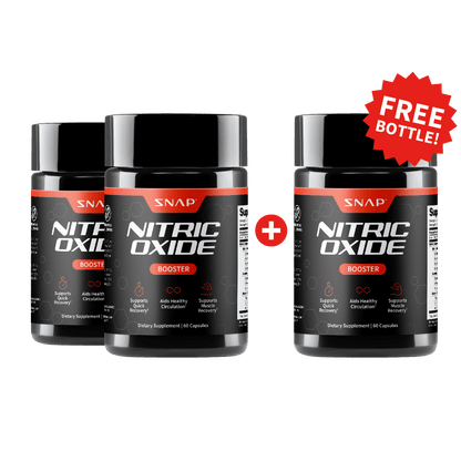 Nitric Oxide Booster - Buy 2, Get 1 Free! by Snap Supplements