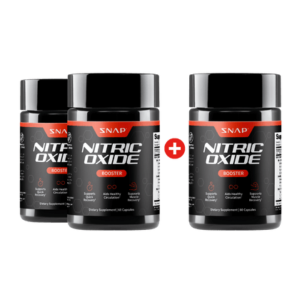 Nitric Oxide Booster - Buy 2, Get 1 FREE! by Snap Supplements