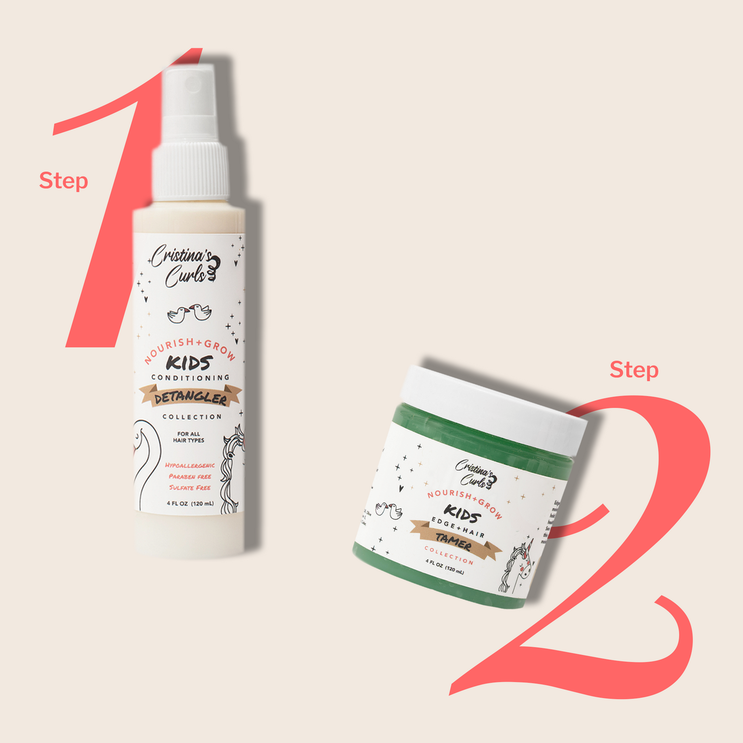 Nourish + Grow Conditioning Detangler Spray by Cristina&