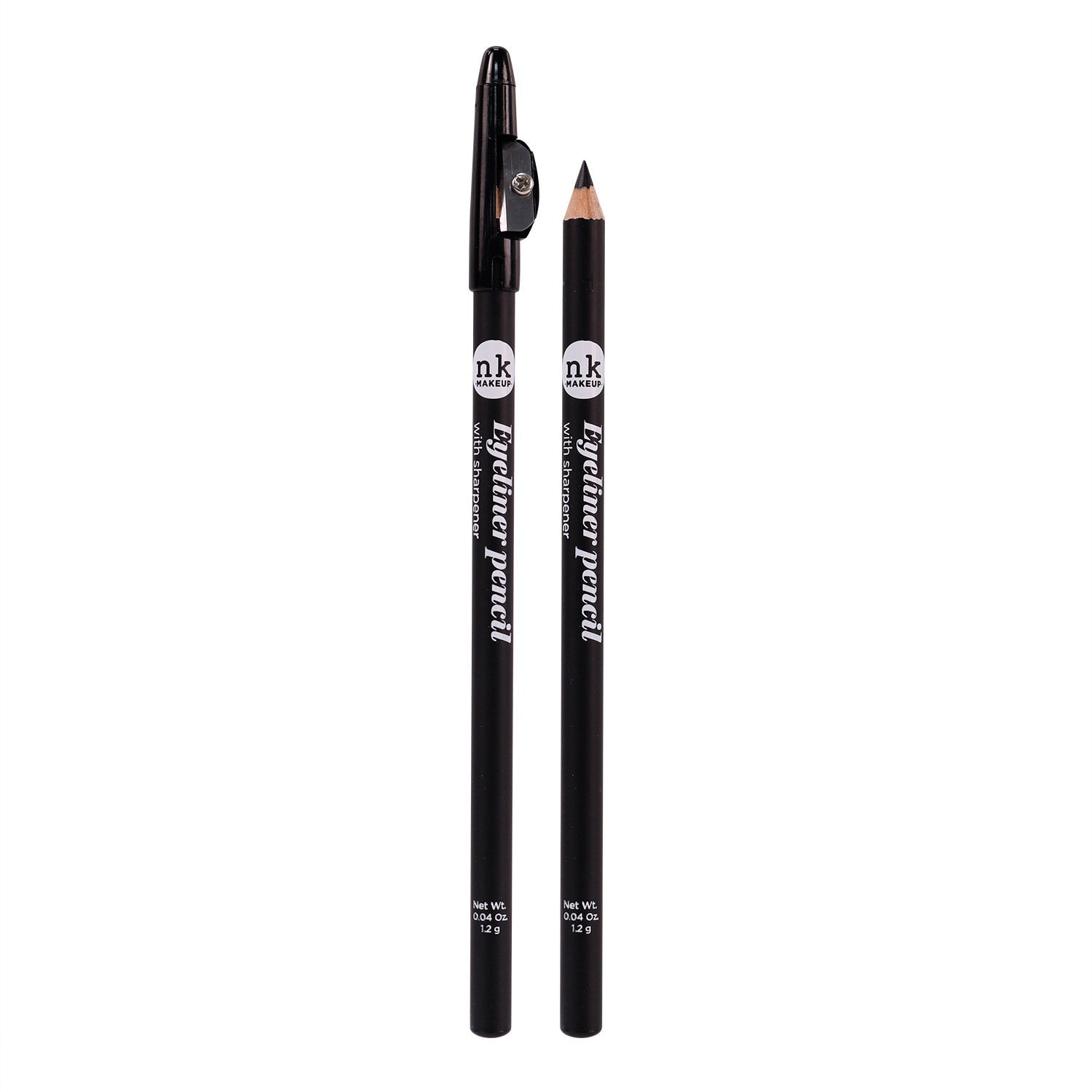 NICKA K Eyeliner Pencil With Sharpener - Black (New) by Avera Group