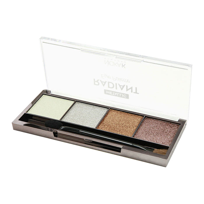 Nicka K Metallic Radiant Eye Palette - Venus 