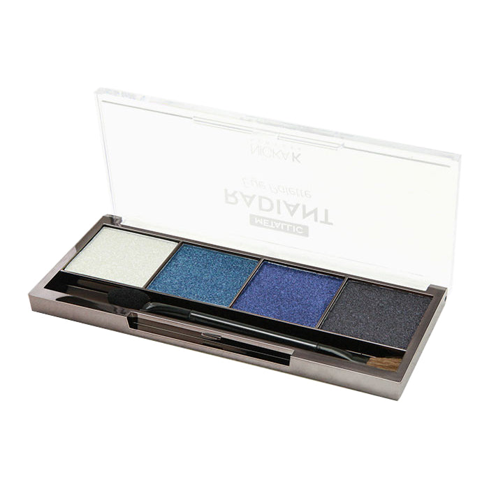 Nicka K Metallic Radiant Eye Palette - Mercury 