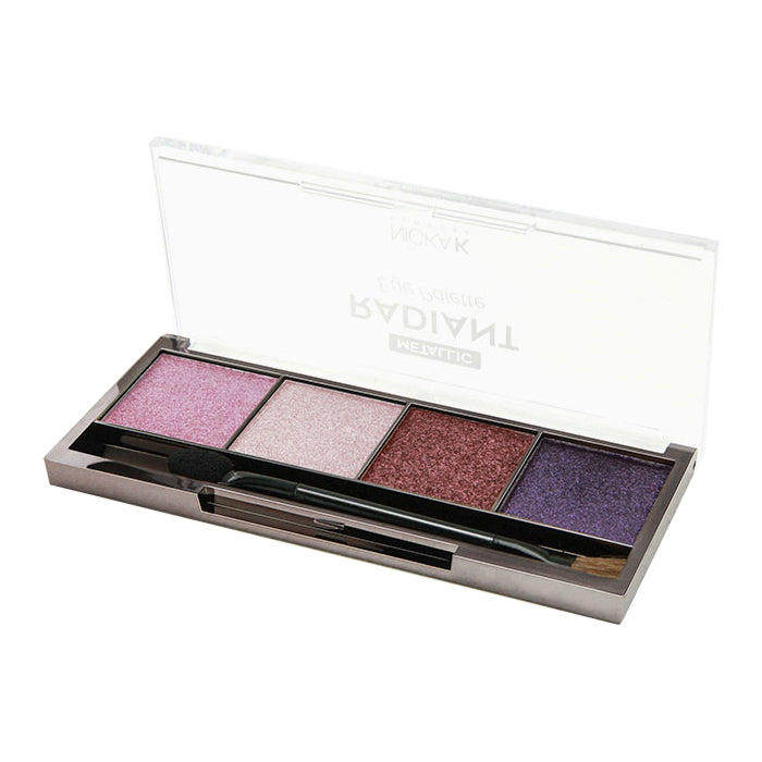 Nicka K Metallic Radiant Eye Palette - Mars 