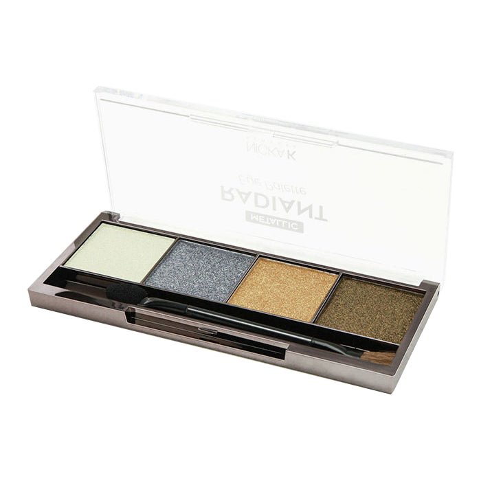 Nicka K Metallic Radiant Eye Palette - Saturn 