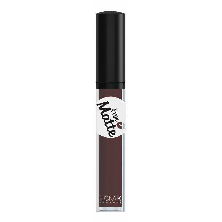 NICKA K True Matte Lip Color - Aubergine 