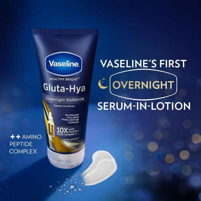 Vaseline Gluta Hya Serum-in-Lotion - Dewy Radiance, Overnight Radiance &amp; Flawless Glow Combo