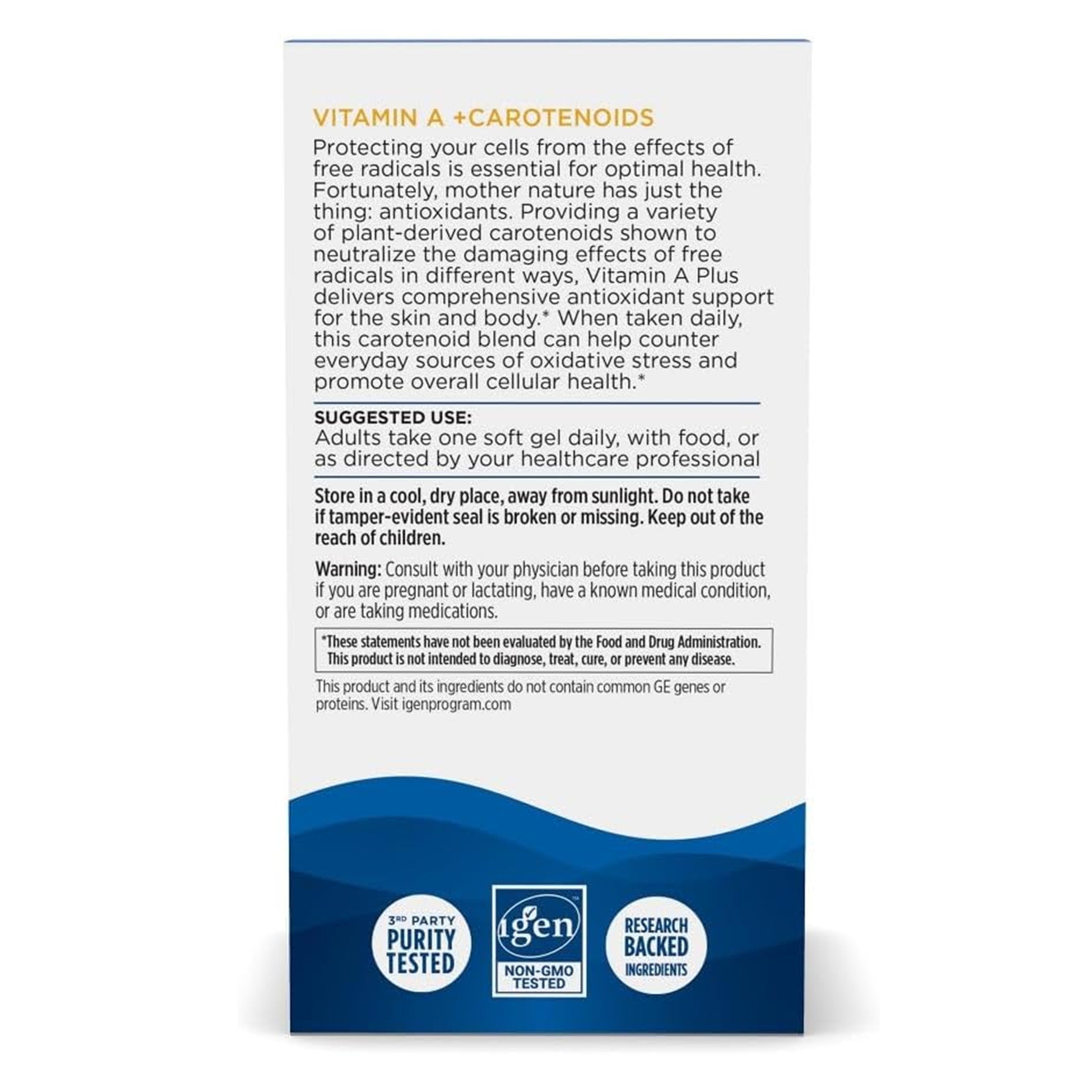 Nordic Naturals Vitamin A + Carotenoids – 30 Softgels – Unflavored by Top Vita Shop