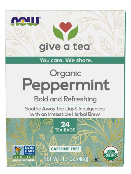 Herbal Tea, NOW by Country Life Natural Foods