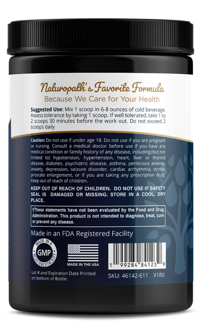 Nitric Oxide Booster Powder Mix – Blue Raspberry Flavor