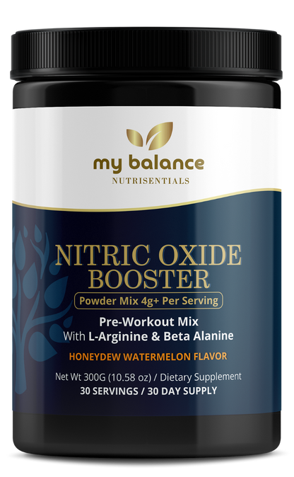 Nitric Oxide Booster Powder Mix – Honeydew/Watermelon Flavor