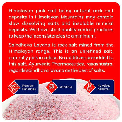 24 Mantra Organic Himalayan Rock Salt Powder