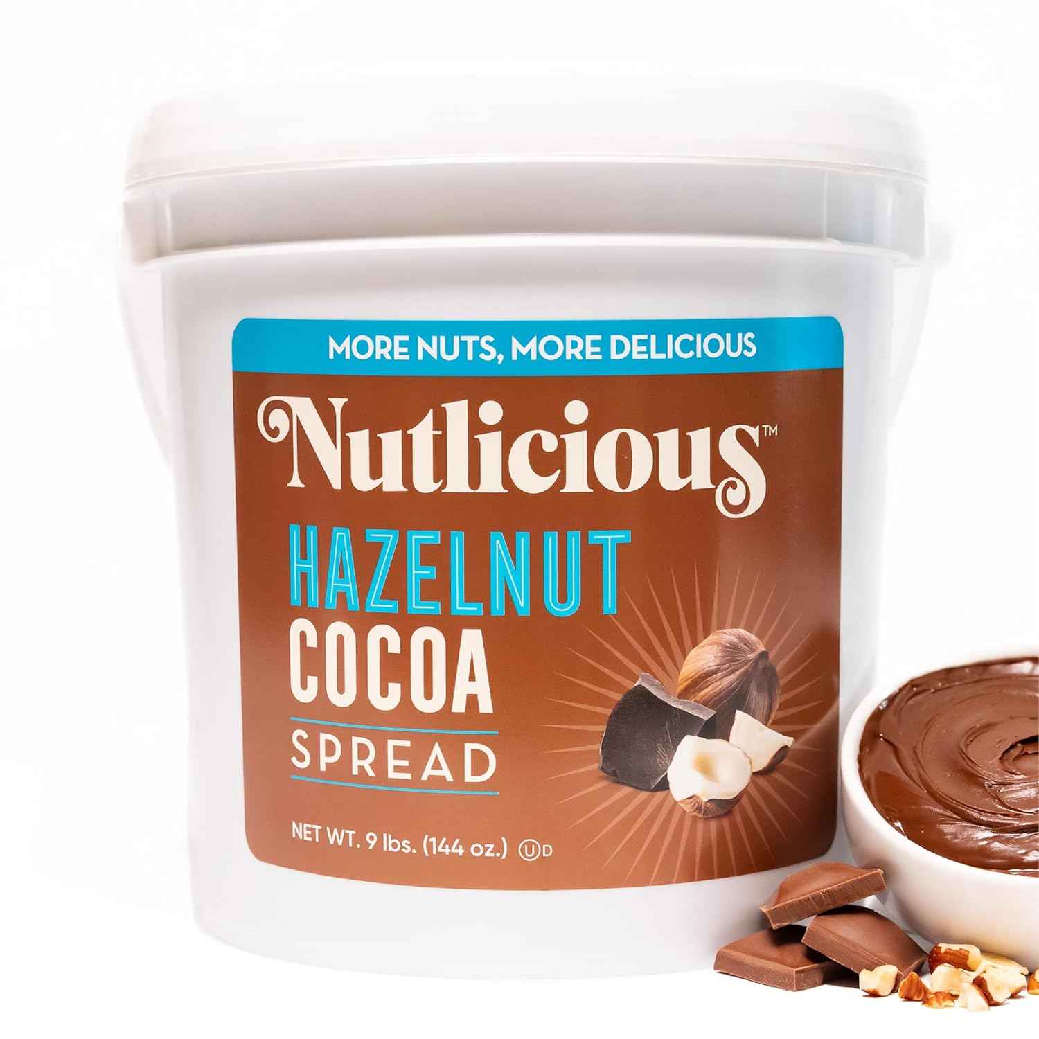 Nutlicious, Hazelnut Cocoa Spread (9 lb)