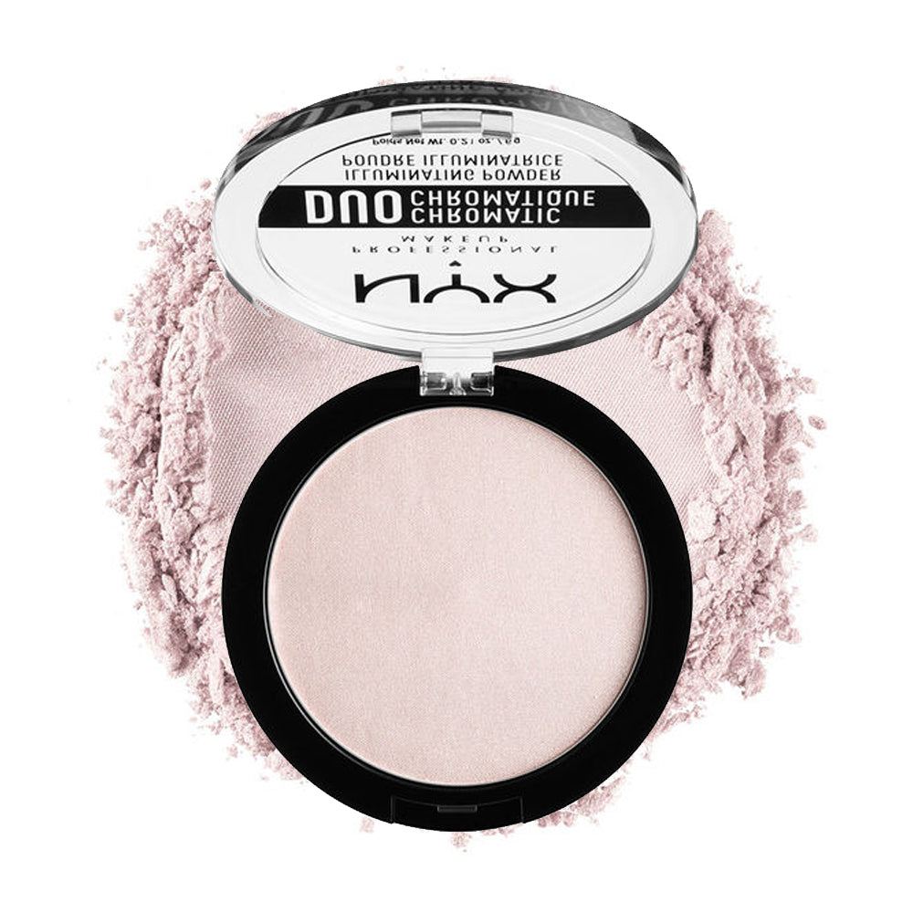 NYX Duo Chromatic Illuminating Powder - Snow Rose 