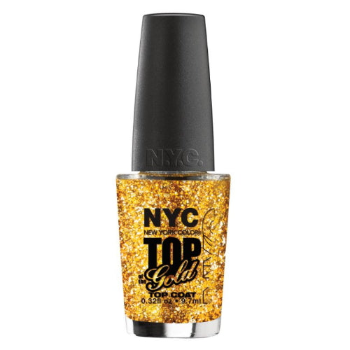 NYC Top Of The Gold Top Coat - Gold 