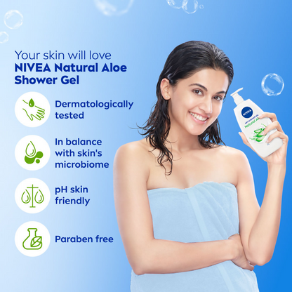 Nivea Natural Aloe Enriched Body Wash
