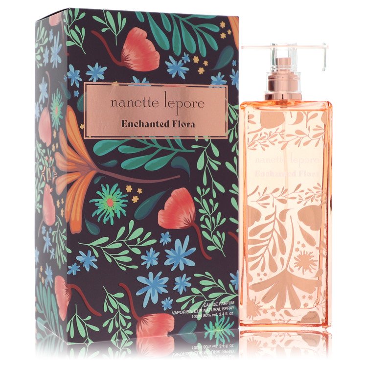 Nanette Lepore Enchanted Flora by Nanette Lepore Eau De Parfum Spray 3.4 oz for Women 