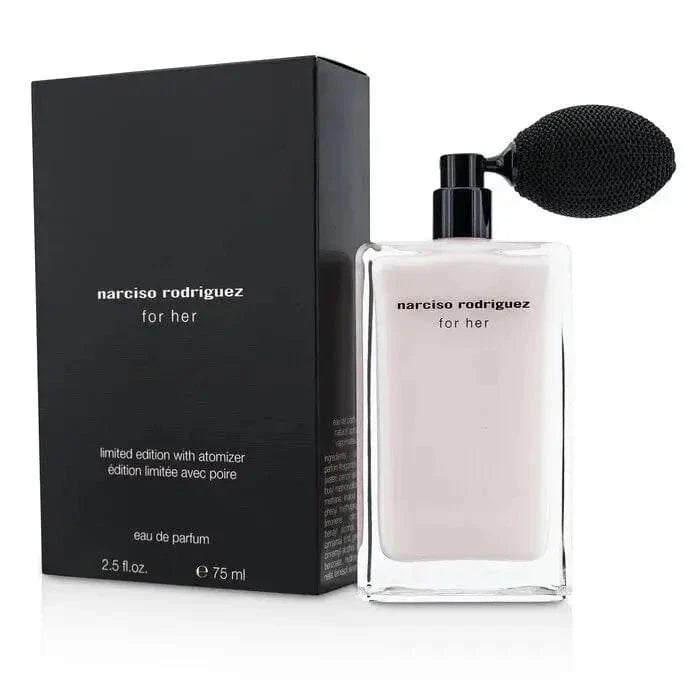 Narciso Rodriguez For Her Limited Edition With Atomizer 2.5 oz EDP Spray by perfumesandrea