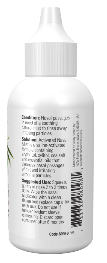Nasal Mist, Activated, Erythritol And Sea Salt by Country Life Natural Foods