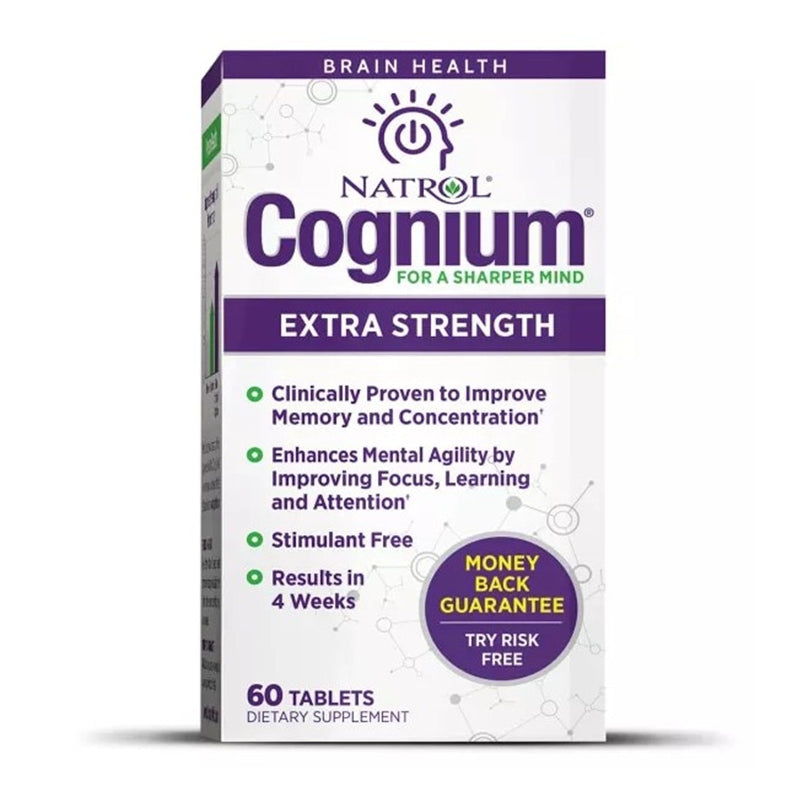 Natrol Cognium Complete Brain Health 100mg Capsules – 60ct by Top Vita Shop