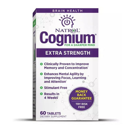 Natrol Cognium Complete Brain Health 100mg Capsules – 60ct by Top Vita Shop