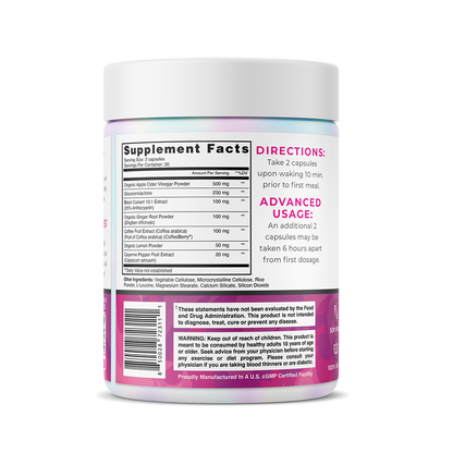 Natural Fat Burner by ONE SOL™ | Natural Plant Based Supplements