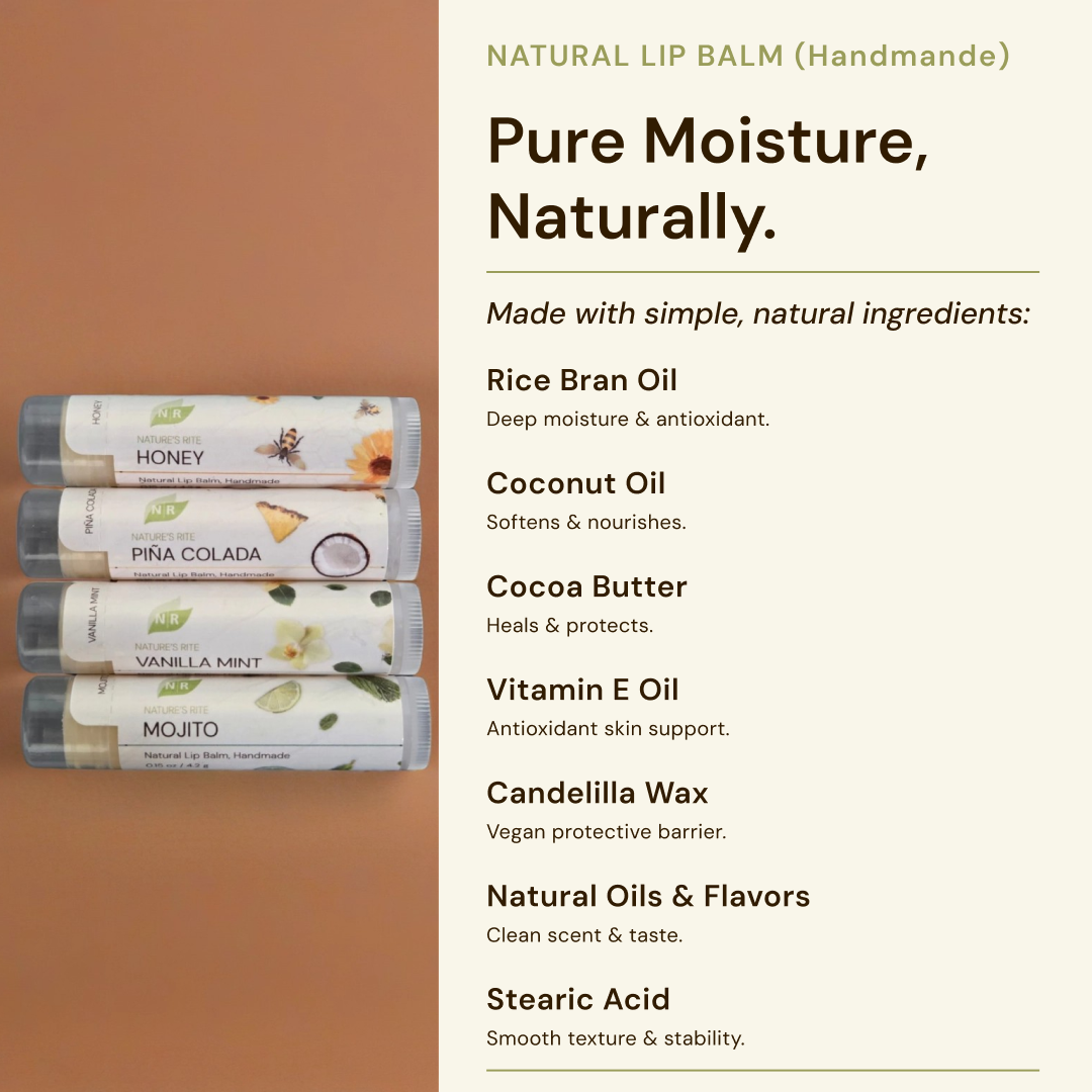 Natural Lip Balm (Handmade)