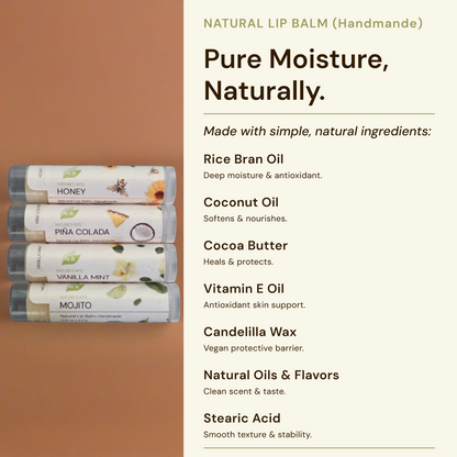 Natural Lip Balm (Handmade)