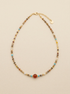 Natural Stone Boho Jewelry Choker Necklace by LINTICO