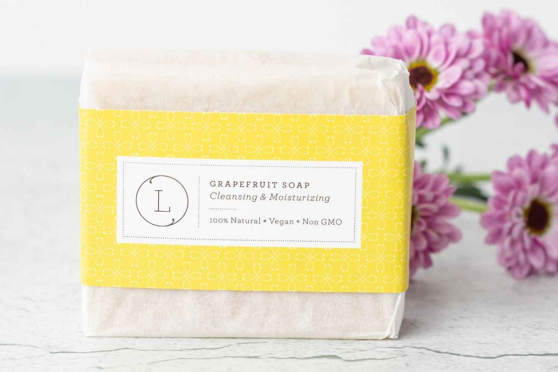 2x Natural Cold Process Soap Bar with Essential oils