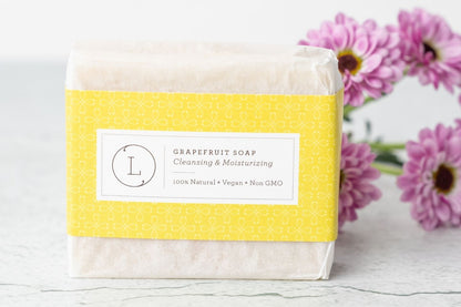 Set of  6 Handmade cold process ,Natural Soap Bars in gift Set box