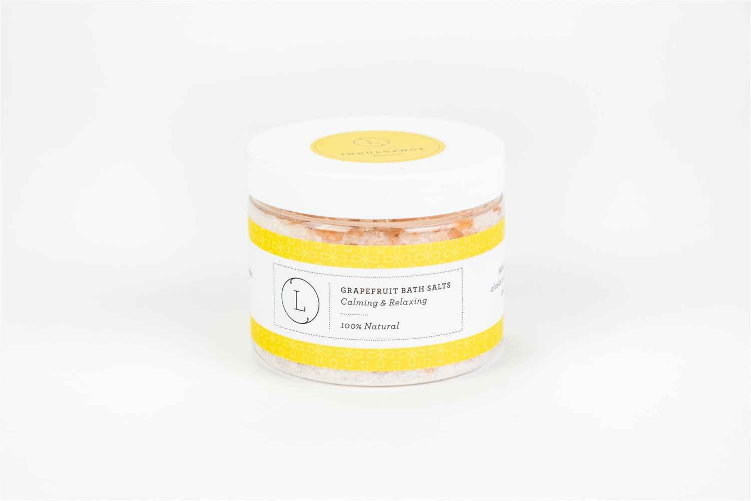 Grapefruit Natural Bath Salt Soak with Dead sea, Epsom and Himalayan salts