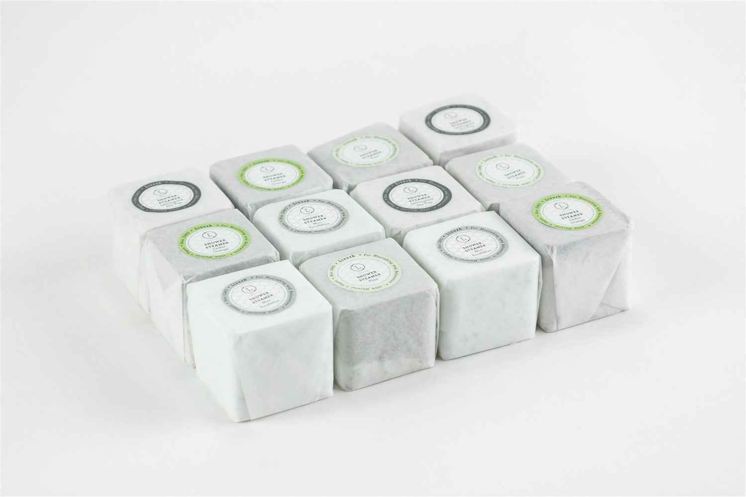 Earthy Shower Steamer, Refreshing Gift Box for Men and Women, Set of 5 Shower Steamers