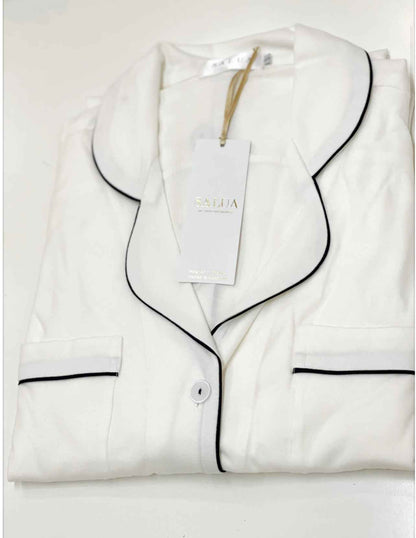 Classic Luxury Capri Pajamas in  Brushed Pima Cotton